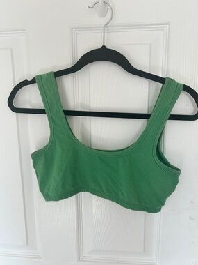 ARQ Wide Strap Bra in Verdant (L)